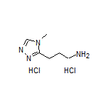 3-(4-甲基-4H-1,2,4-三唑-3-基)-1-丙胺二盐酸盐
