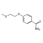 4-(2-methoxyethoxy)benzene-1-carbothioamide