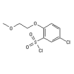 5-chloro-2-(2-methoxyethoxy)benzene-1-sulfonyl chloride