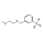 3-[(2-methoxyethoxy)methyl]benzene-1-sulfonyl chloride