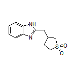 3-[(2-苯并咪唑基)甲基]四氢噻吩-1,1-二氧化物