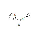 N-环丙基噻吩-2-亚氨代甲酰氯