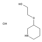 2-(piperidin-3-yloxy)ethan-1-ol hydrochloride