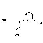 2-(3-amino-5-methylphenoxy)ethan-1-ol hydrochloride