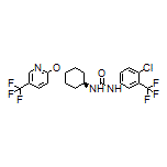 1-[4-氯-3-(三氟甲基)苯基]-3-[反式-4-[[5-(三氟甲基)吡啶-2-基]氧基]环己基]脲