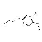 2-bromo-4-(2-hydroxyethoxy)benzaldehyde