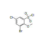 3-溴-5-氯-2-甲氧基苯磺酰氯