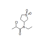 2-氯-N-(1,1-二氧化四氢-3-噻吩基)-N-乙基丙酰胺