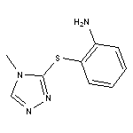 2-[(4-甲基-4H-1,2,4-三唑-3-基)硫基]苯胺