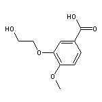 3-(2-hydroxyethoxy)-4-methoxybenzoic acid