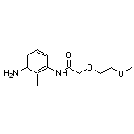 N-(3-amino-2-methylphenyl)-2-(2-methoxyethoxy)acetamide