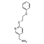 [6-(2-phenoxyethoxy)pyridin-3-yl]methanamine