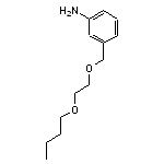 3-[(2-butoxyethoxy)methyl]aniline