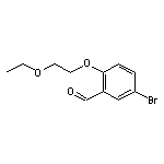 5-bromo-2-(2-ethoxyethoxy)benzaldehyde