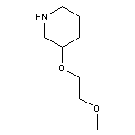 3-(2-methoxyethoxy)piperidine