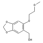 [6-(2-methoxyethoxy)-2H-1,3-benzodioxol-5-yl]methanol