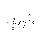 5-(氯磺酰基)噻吩-3-甲酸甲酯