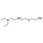 2-(2-{[2-(diethylamino)ethyl]amino}ethoxy)ethan-1-ol