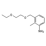 3-[(2-ethoxyethoxy)methyl]-2-methylaniline