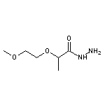 2-(2-methoxyethoxy)propanehydrazide