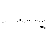 1-(2-aminopropoxy)-2-methoxyethane hydrochloride