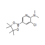 5-氯-6-(二甲氨基)吡啶-3-硼酸频哪醇酯