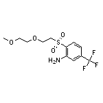 2-[2-(2-methoxyethoxy)ethanesulfonyl]-5-(trifluoromethyl)aniline