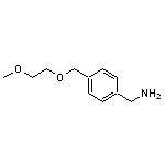 {4-[(2-methoxyethoxy)methyl]phenyl}methanamine