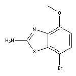 2-氨基-4-甲氧基-7-溴-1,3-苯并噻唑