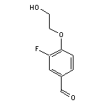 3-fluoro-4-(2-hydroxyethoxy)benzaldehyde