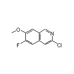 3-氯-6-氟-7-甲氧基异喹啉