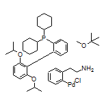 氯(2-二环己基膦-2′,6′-二异丙基-1,1′-联苯)[2-(2-氨基乙基)苯基)]钯(II)甲基叔丁基醚络合物