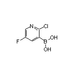 2-氯-5-氟吡啶-3-硼酸