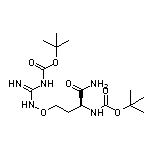 (S)-2-(Boc-氨基)-4-[(3-Boc-胍基)氧基]丁酰胺
