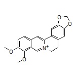 9,10-二甲氧基-5,6-二氢-[1,3]二噁茂并[4,5-g]异喹啉并[3,2-a]异喹啉-7-鎓