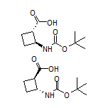 反式-2-(Boc-氨基)环丁烷甲酸