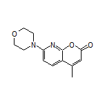 4-甲基-7-(4-吗啉基)-8-氮杂香豆素