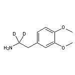 2-(3,4-Dimethoxyphenyl)ethyl-1,1-D2-amine