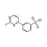 3-(2-甲基-4-嘧啶基)苯磺酰氯