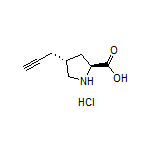 (2S,4R)-4-(2-丙炔基)吡咯烷-2-甲酸盐酸盐