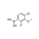 4-氯-2-氟-3-甲氧基苯硼酸