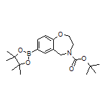 4-Boc-2,3,4,5-四氢苯并[f][1,4]氧氮杂环庚烷-7-硼酸频哪醇酯