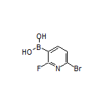 6-溴-2-氟吡啶-3-硼酸