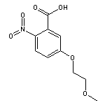 5-(2-METHOXYETHOXY)-2-NITROBENZOIC ACID