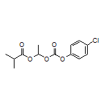 1-[[(4-氯苯氧基)羰基]氧基]乙基异丁酸酯