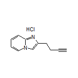 2-(3-丁炔基)咪唑并[1,2-a]吡啶盐酸盐