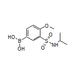 3-(N-异丙基氨基磺酰基)-4-甲氧基苯硼酸