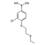 (3-CHLORO-4-(2-ETHOXYETHOXY)PHENYL)BORONIC ACID