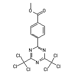 4-[4,6-双(三氯甲基)-1,3,5-三嗪-2-基]苯甲酸甲酯