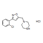 3-(2-氯苯基)-5-(1-哌嗪基甲基)异噁唑盐酸盐